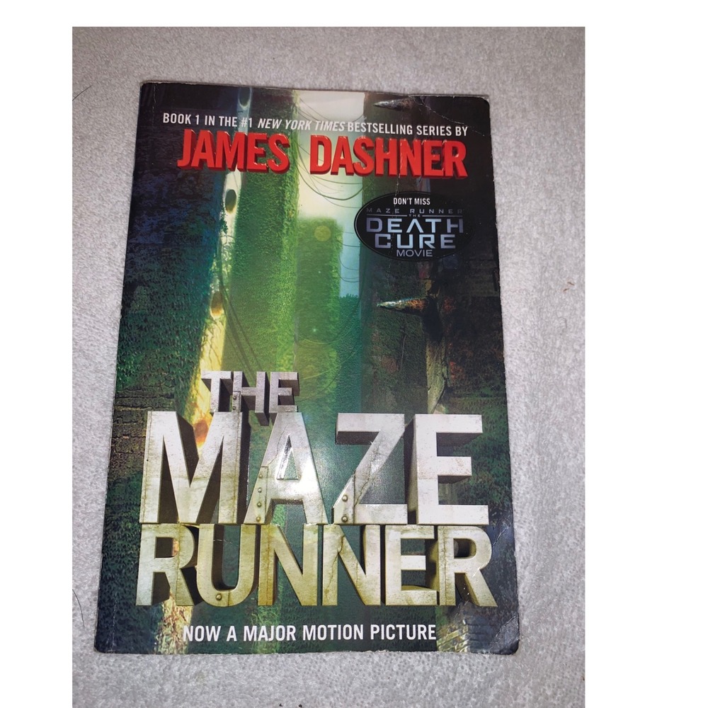 The Maze Runner James Dashner Book 1 Paperback Movie Tie-In Edition 2011 1st Ed